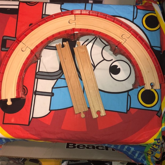 curved bridge w/ track & 2 ascending tracks - Picture 2 of 8